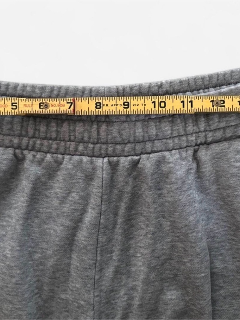 PUMA Men’s Amplified Logo Tape Jogger Sweatpants Gray Size Large - Picture 4 of 12